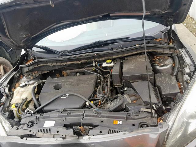 JM1BL1H63A1250097 - 2010 MAZDA 3 S GRAY photo 7