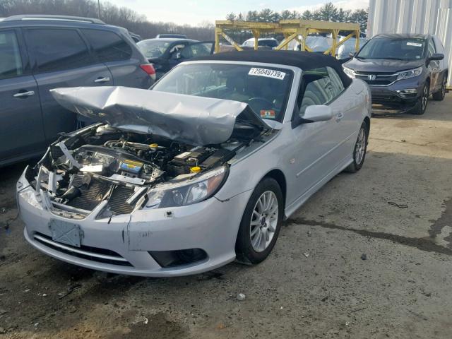 YS3FB79YX86000207 - 2008 SAAB 9-3 2.0T SILVER photo 2