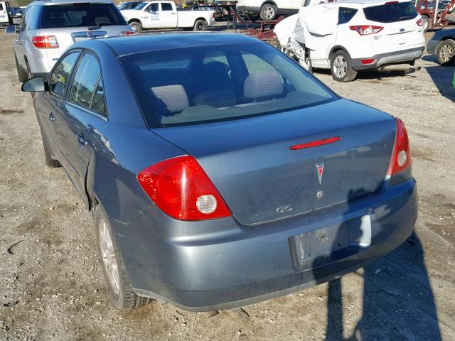 1G2ZF55B164278747 - 2006 PONTIAC G6 SE GRAY photo 3