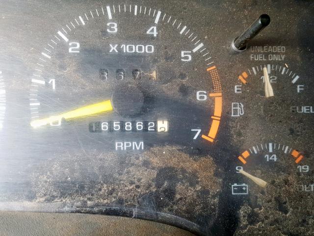 1GTCS1944S8520189 - 1995 GMC SONOMA BLUE photo 8