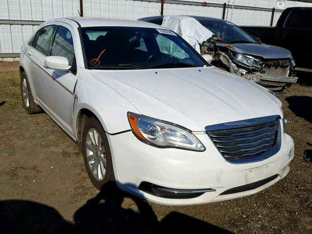 1C3CCBBB9DN695218 - 2013 CHRYSLER 200 TOURIN WHITE photo 1