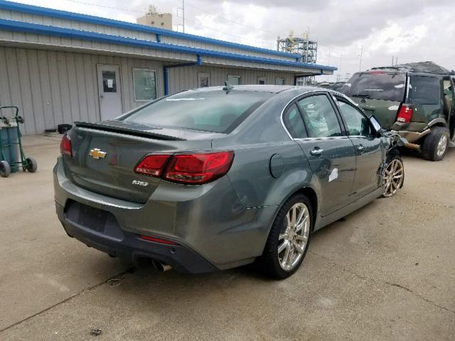 6G3F15RW9EL936977 - 2014 CHEVROLET SS GRAY photo 4