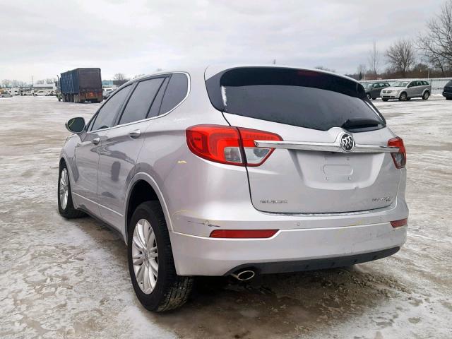 LRBFXCSA3HD094598 - 2017 BUICK ENVISION P GRAY photo 3