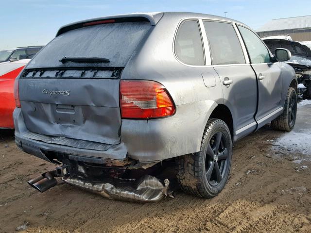 WP1AB29P64L002877 - 2004 PORSCHE CAYENNE S GRAY photo 4