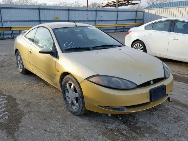 1ZWFT61L7Y5624849 - 2000 MERCURY COUGAR V6 GOLD photo 1