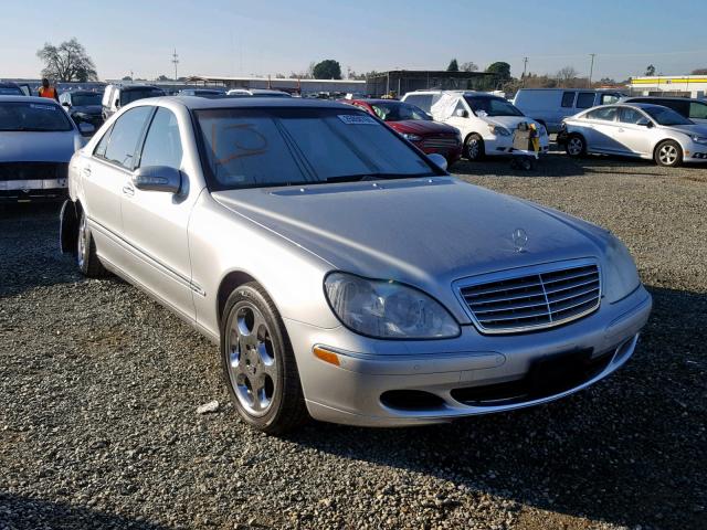 WDBNG76J73A359109 - 2003 MERCEDES-BENZ S 600 SILVER photo 1