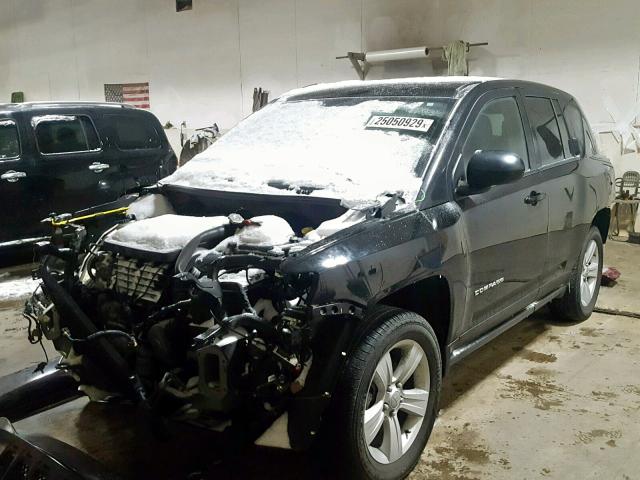 1C4NJDBB6GD662466 - 2016 JEEP COMPASS SP 黑色 照片 2