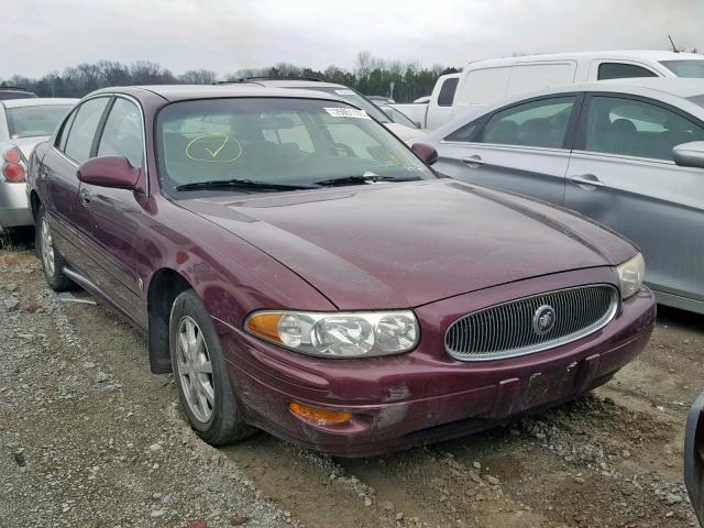 1G4HP52K044177376 - 2004 BUICK LESABRE CU MAROON photo 1