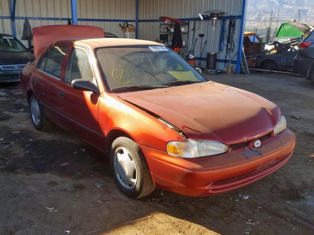 1Y1SK52821Z407040 - 2001 CHEVROLET GEO PRIZM RED photo 1