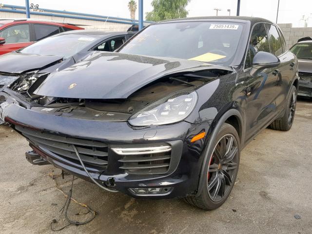 WP1AC2A22GLA88256 - 2016 PORSCHE CAYENNE TU BLACK photo 2