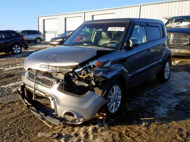 KNDJT2A65C7431200 - 2012 KIA SOUL + SILVER photo 2