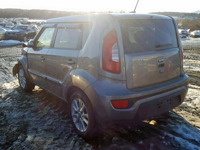 KNDJT2A65C7431200 - 2012 KIA SOUL + SILVER photo 3