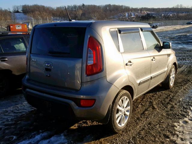 KNDJT2A65C7431200 - 2012 KIA SOUL + SILVER photo 4