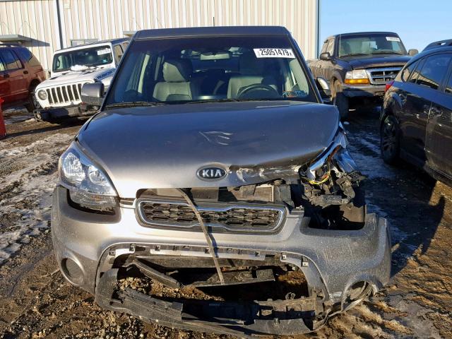 KNDJT2A65C7431200 - 2012 KIA SOUL + SILVER photo 9