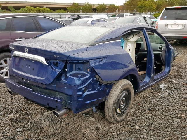 1N4AA6AP2JC369965 - 2018 NISSAN MAXIMA 3.5 BLUE photo 4