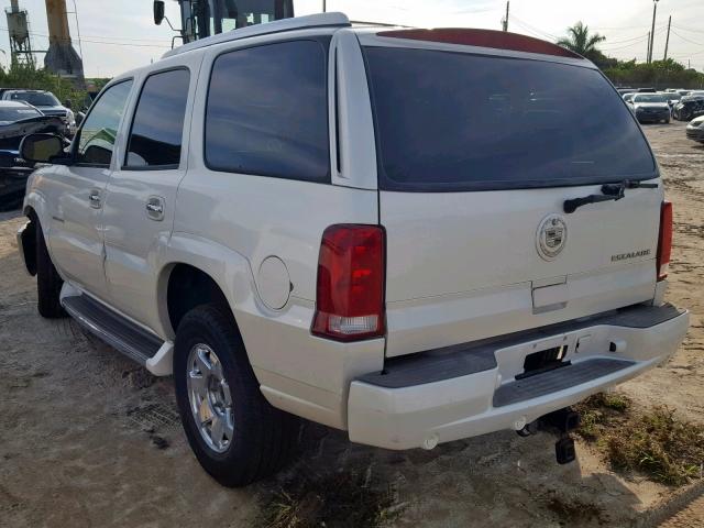 1GYEK63N34R316854 - 2004 CADILLAC ESCALADE L WHITE photo 3