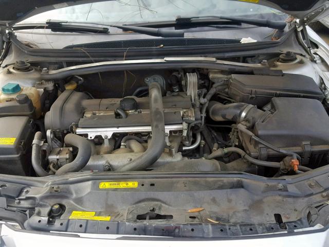 YV1TS592451394929 - 2005 VOLVO S80 2.5T SILVER photo 7