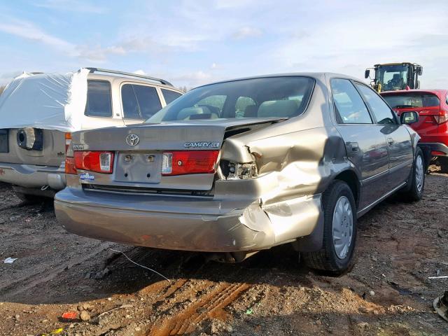 4T1BG22K61U119949 - 2001 TOYOTA CAMRY CE TAN photo 4