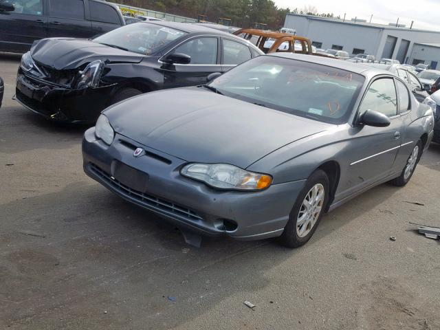 2G1WW12E749252372 - 2004 CHEVROLET MONTE CARL 灰色 照片 2