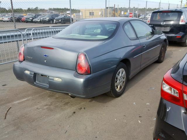 2G1WW12E749252372 - 2004 CHEVROLET MONTE CARL 灰色 照片 4
