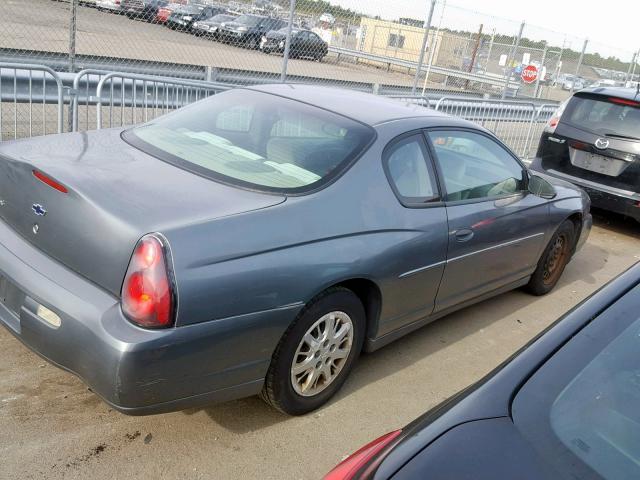 2G1WW12E749252372 - 2004 CHEVROLET MONTE CARL 灰色 照片 9