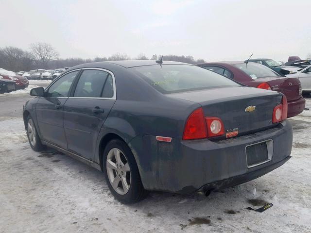 1G1ZJ57B69F158760 - 2009 CHEVROLET MALIBU 2LT GRAY photo 3