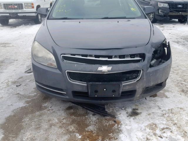 1G1ZJ57B69F158760 - 2009 CHEVROLET MALIBU 2LT GRAY photo 9