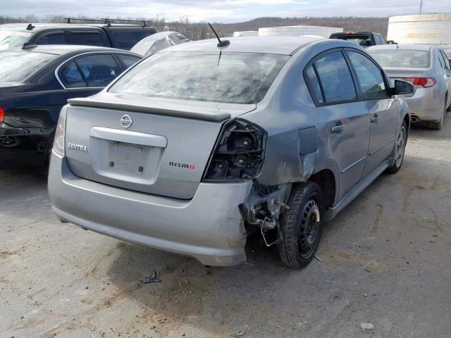 3N1AB61E77L645854 - 2007 NISSAN SENTRA 2.0 GRAY photo 4