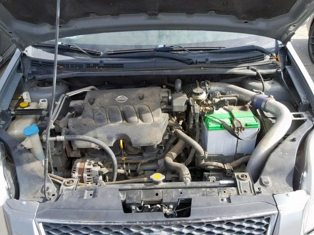 3N1AB61E77L645854 - 2007 NISSAN SENTRA 2.0 GRAY photo 7