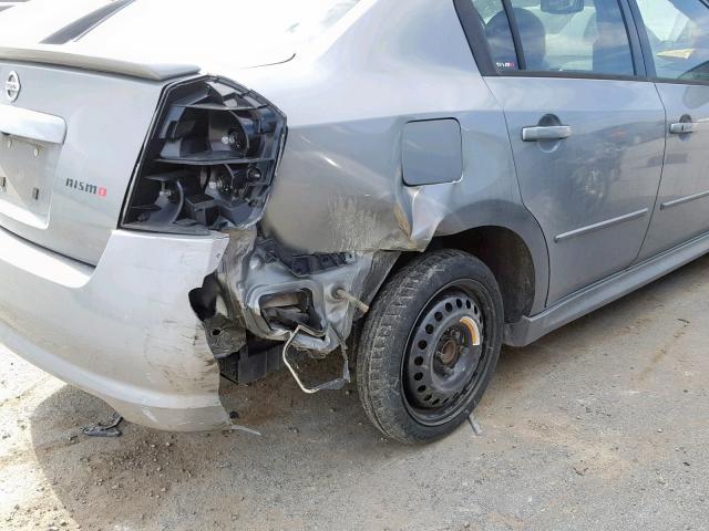 3N1AB61E77L645854 - 2007 NISSAN SENTRA 2.0 GRAY photo 9