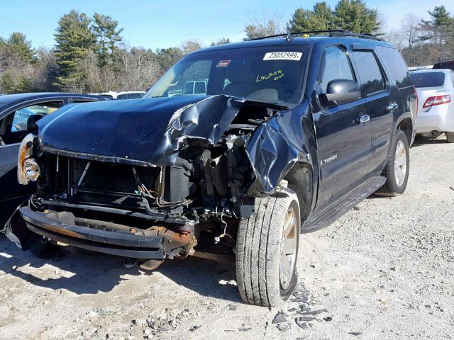 1GKFK13067R325137 - 2007 GMC YUKON BLACK photo 2