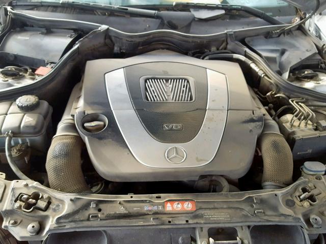 WDBRF52H46A857932 - 2006 MERCEDES-BENZ C GENERATI SILVER photo 7