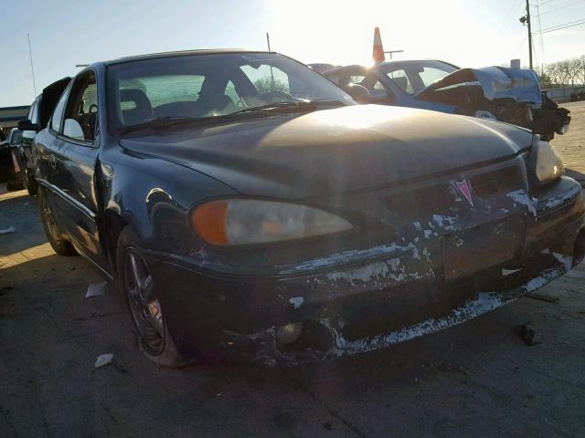 1G2NW12E52C239939 - 2002 PONTIAC GRAND AM G BLACK photo 1