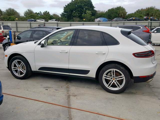 WP1AB2A50HLB12343 - 2017 PORSCHE MACAN S WHITE photo 9