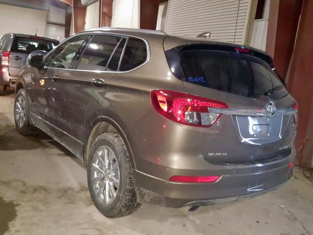 LRBFXDSA8HD150461 - 2017 BUICK ENVISION E BROWN photo 3