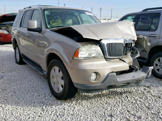 5LMEU68H64ZJ47327 - 2004 LINCOLN AVIATOR 金色 照片 1