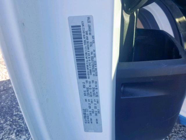 3C6TRVAG2JE107658 - 2018 RAM PROMASTER 绿色 照片 10