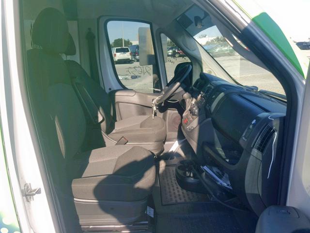 3C6TRVAG2JE107658 - 2018 RAM PROMASTER 绿色 照片 5