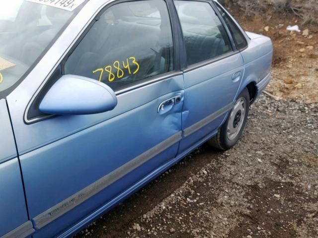 1FALP5241RG150974 - 1994 FORD TAURUS GL BLUE photo 10