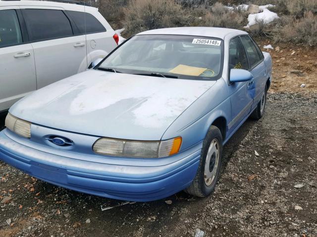 1FALP5241RG150974 - 1994 FORD TAURUS GL BLUE photo 2