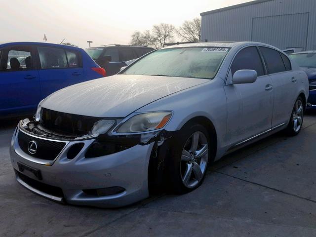 JTHBN96S165009226 - 2006 LEXUS GS GENERAT SILVER photo 2