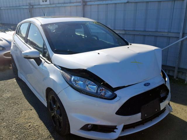 3FADP4GX0GM136245 - 2016 FORD FIESTA ST WHITE photo 1