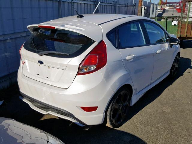 3FADP4GX0GM136245 - 2016 FORD FIESTA ST WHITE photo 4