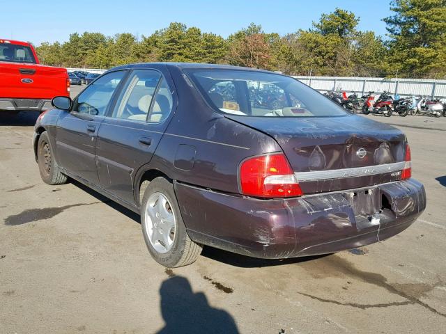 1N4DL01D9YC150344 - 2000 NISSAN ALTIMA XE PURPLE photo 3