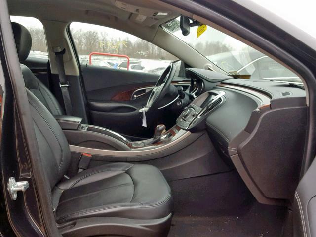 1G4GC5E38CF296467 - 2012 BUICK LACROSSE BLACK photo 5