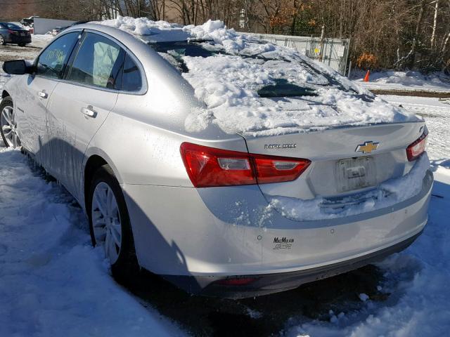 1G1ZF5SU0JF152404 - 2018 CHEVROLET MALIBU HYB SILVER photo 3