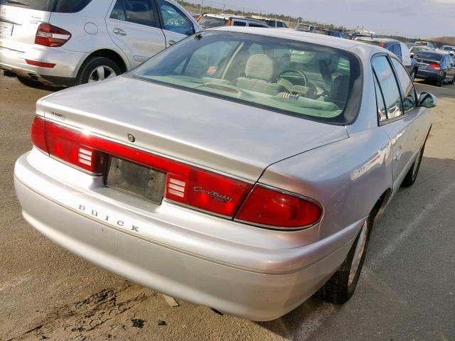 2G4WS52J811309529 - 2001 BUICK CENTURY CU SILVER photo 4