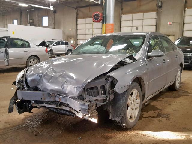 2G1WC581869118218 - 2006 CHEVROLET IMPALA LT SILVER photo 2