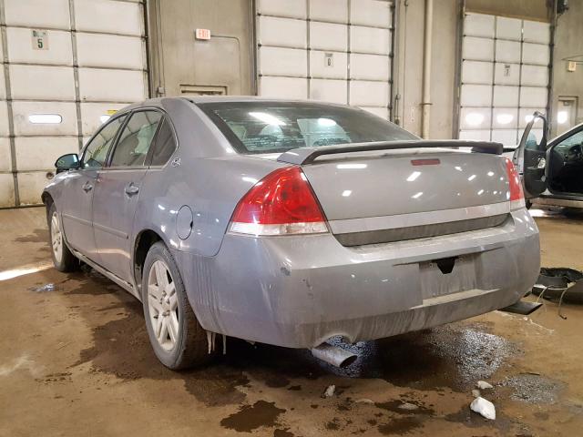 2G1WC581869118218 - 2006 CHEVROLET IMPALA LT SILVER photo 3