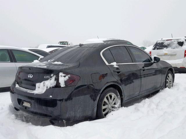 JNKCV61F89M354423 - 2009 INFINITI G37 BLACK photo 4